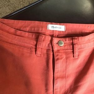 Madewell Emmett wide leg cropped pants.  Size 29P